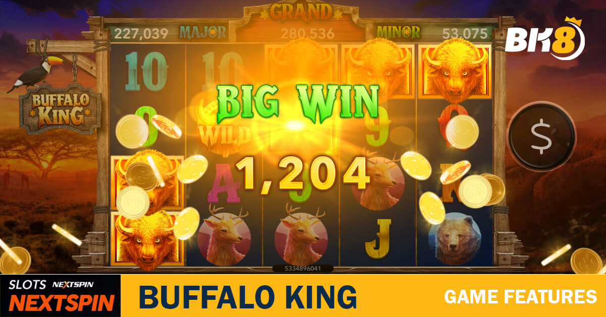Buffalo King game features