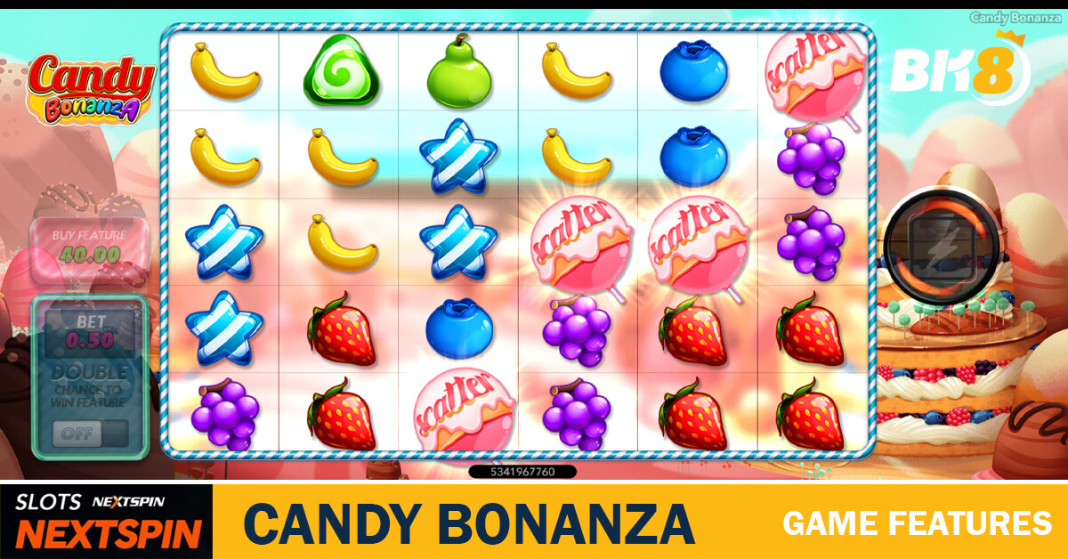 candy bonanza game features