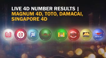 Live 4D Number Results Magnum 4D, TOTO, DaMaCai,Singapore-4D