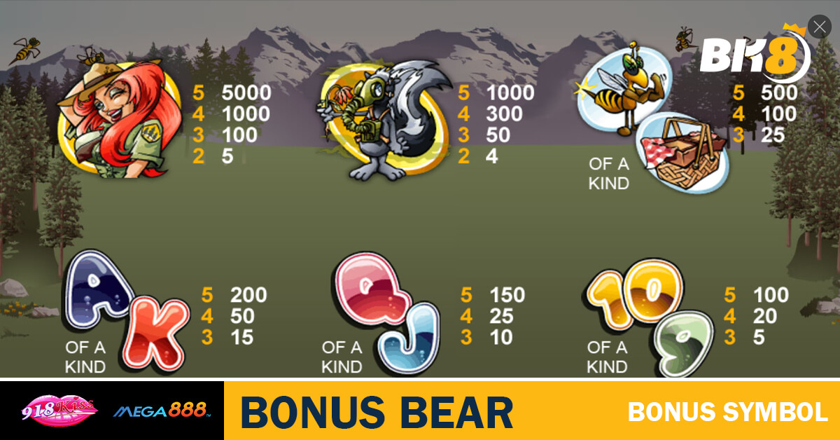 Bonus Bear Symbol