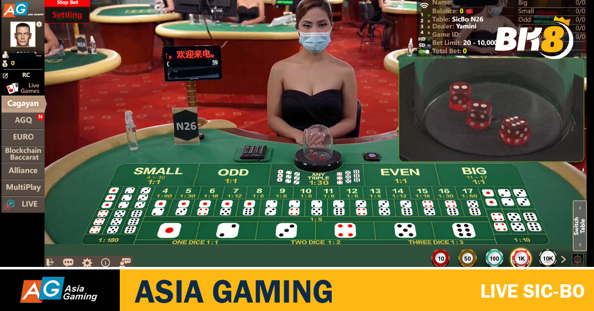 Asia Gaming Live Sic Bo